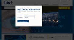Desktop Screenshot of iris-biotech.de